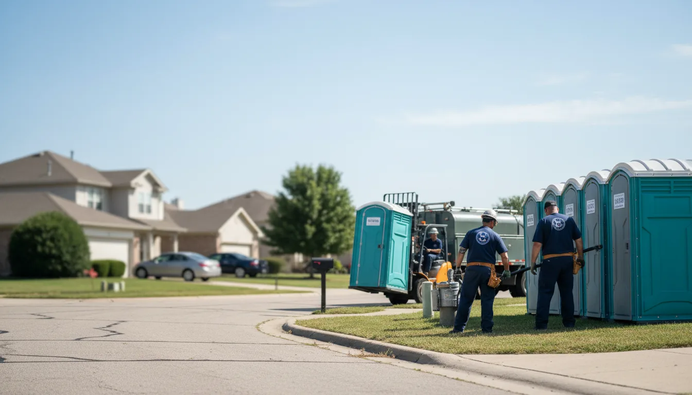 Porta Potty Rental in Mount Calm, TX near me